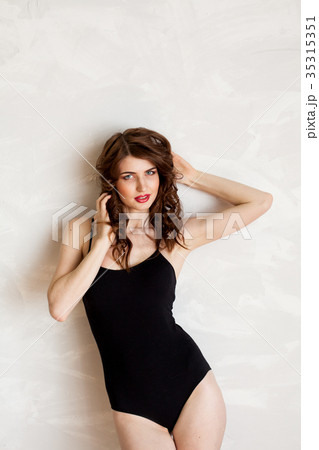 girl in lingerie posing in the Studio 35315351