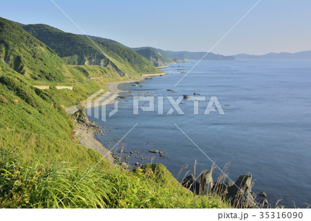 龍泊ライン　津軽半島 35316090