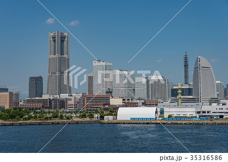【神奈川県】横浜・みなとみらいの風景 日中 【神奈川県】横浜・みなとみらいの風景 日中 35316586