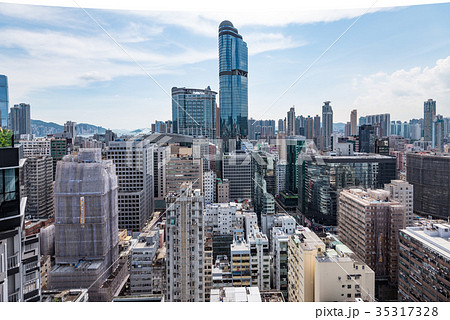 香港の風景　日中 35317328