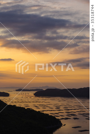 岡山　虫明迫門の曙 35318744