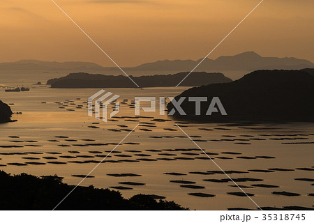 岡山　虫明迫門の曙 35318745