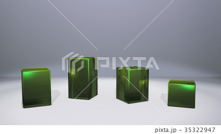 metal window display green cube stand metal window display green cube stand 35322947