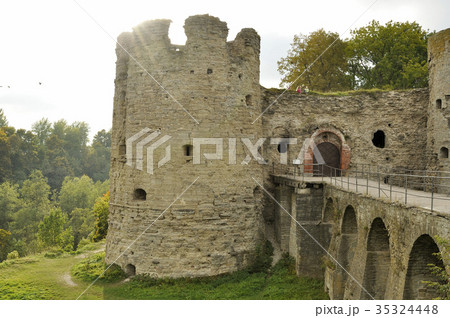 Koporie fortress - old ruined place in Russia 35324448
