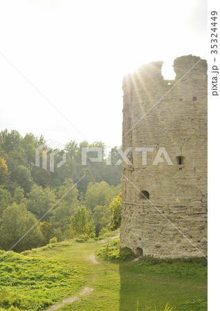Koporie fortress - old ruined place in Russia 35324449
