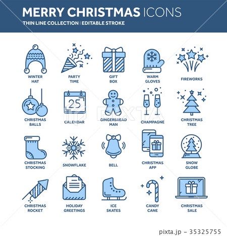 Christmas and New Year. Winter holidays. Santa 35325755