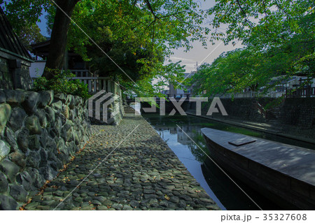 船町港跡と復元船 船町港跡と復元船 35327608