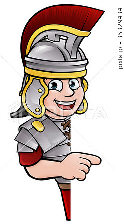 Roman Soldier Pointing Roman Soldier Pointing 35329434