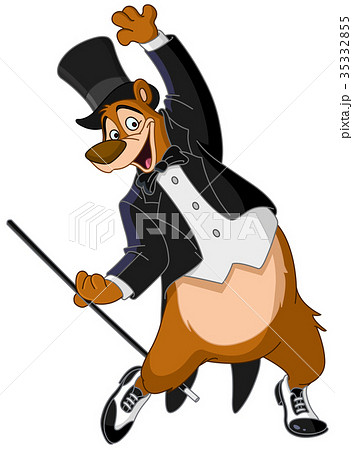 Tap dancer bear 35332855