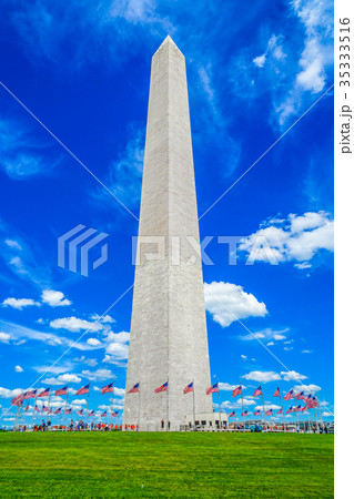 ワシントン記念塔のイメージ３の写真素材
