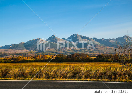 Slovakian nature autumn landscape  35333872