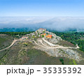Aerial View High Fog Near Santuario da Peninha 35335392