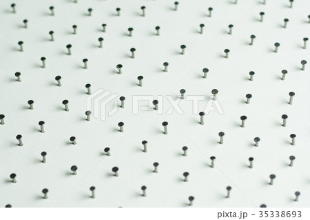 Group of Concrete nails Galvanized dip on paper  35338693