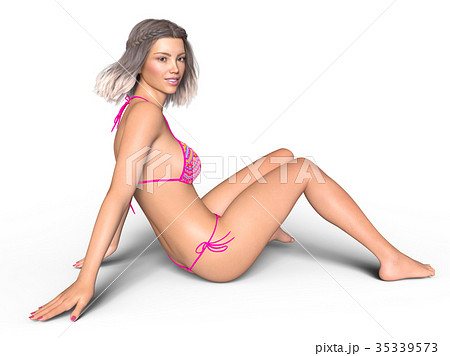 ビキニの女性 35339573