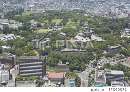 熊本城空撮 35340371