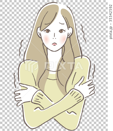 女性 冷え性 女性 冷え性 35342592