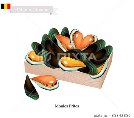 Moules Frites, A National Dish of Belgium Moules Frites, A National Dish of Belgium 35342856