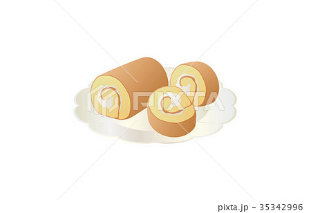 今日のスイーツロールケーキ 今日のスイーツロールケーキ 35342996