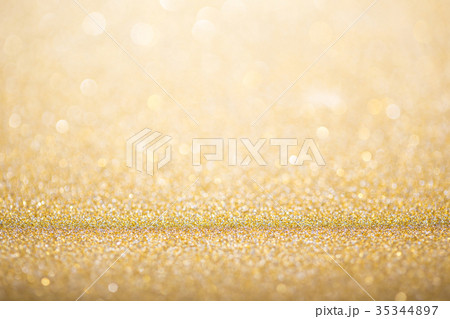 Christmas and New Year Background. Bright Christmas Lights. Festive or Holiday, New Year Abstract Blurred Defocused Background 35344897