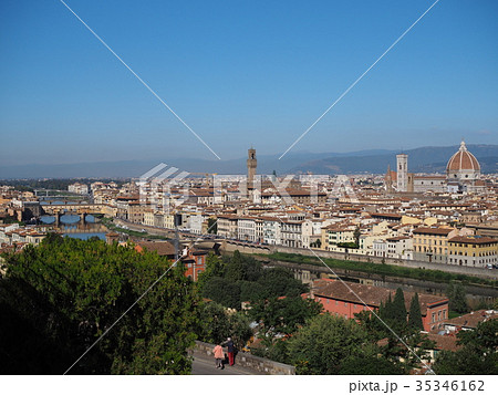 イタリア・フィレンツェの町並み 35346162