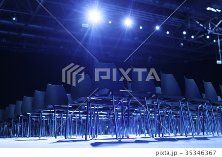 interior of modern conference hall. Empty interior of conference hall 35346367