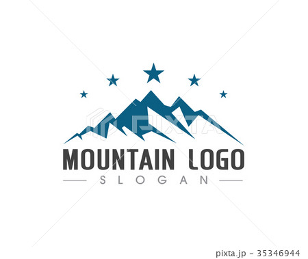 Mountain icon  Logo Template 35346944