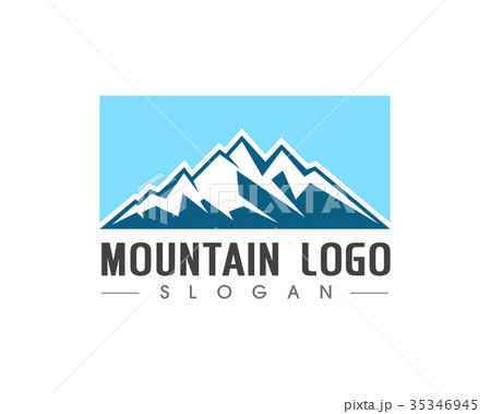 Mountain icon  Logo Template 35346945
