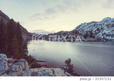 Lake in Sierra Nevada 35347231