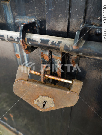古い錠前 古い錠前 35347465