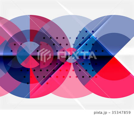 Circle elements on black background Circle elements on black background 35347859