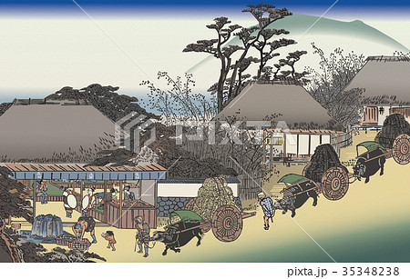 東海道五十三次／滋賀県　大津 35348238