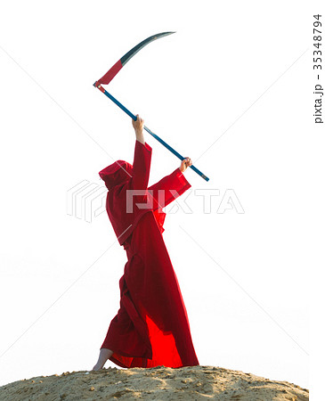 Grim reaper in red 35348794