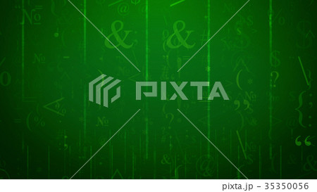 Abstract falling symbols illustration Abstract falling symbols illustration 35350056
