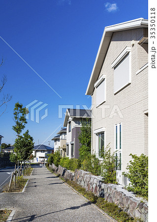 新しい住宅街 新しい住宅街 35350118