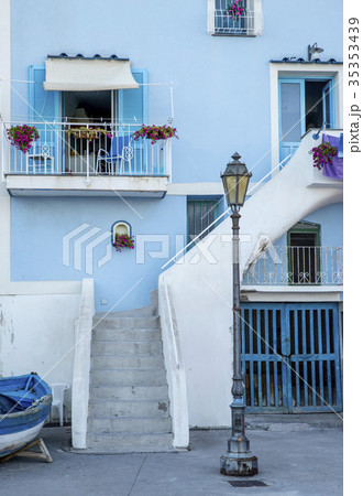 Corricella village on Procida island in Italy 35353439