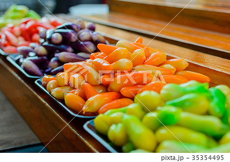 Asian sweet exotic street food Asian sweet exotic street food 35354495