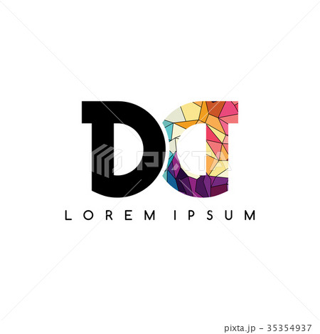 letter initial logotype logo abstract colorful letter initial logotype logo abstract colorful 35354937