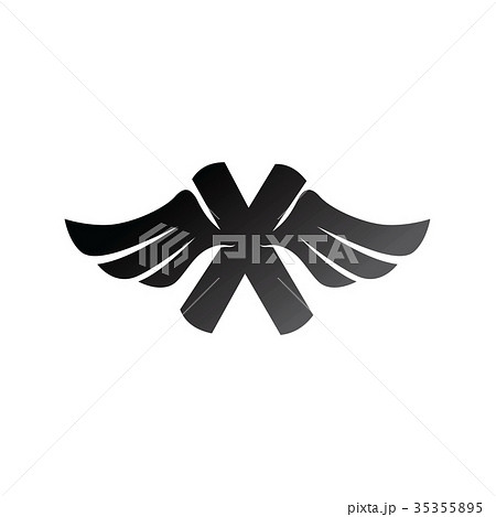 aviator wing airplane theme vector art 35355895