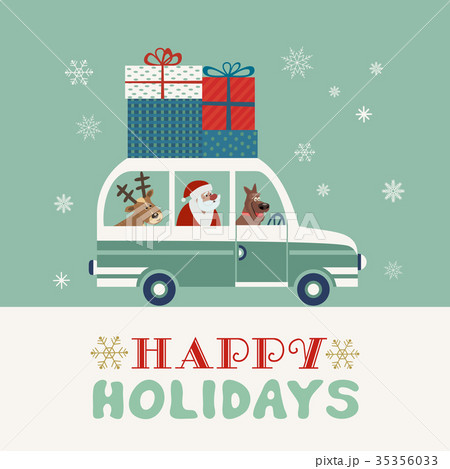 Happy holidays poster Happy holidays poster 35356033