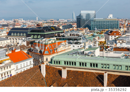 View from the tower of Stephen's Cathedral, Vienna 35356292