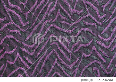 Knitwear fabric with purple abstract pattern 35358288