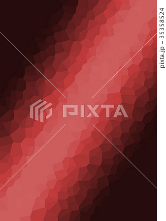 モザイクグラデーション 背景素材 縦a 赤のイラスト素材