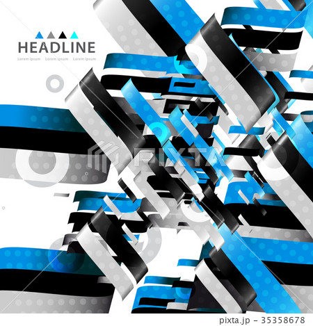 Brochure header layout template 35358678