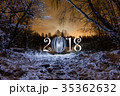 2018 New Year greeting card 35362632