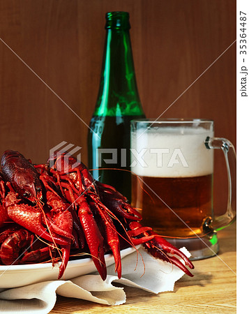 crawfishes and beer 35364487