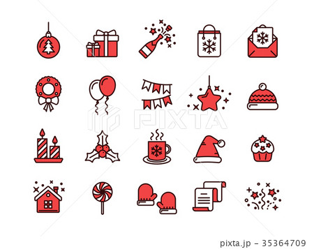 Christmas and New Year. Winter holidays. Santa 35364709