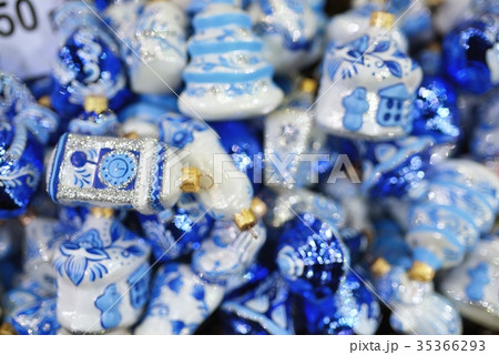 New Year toys on Christmas Fair New Year toys on Christmas Fair 35366293