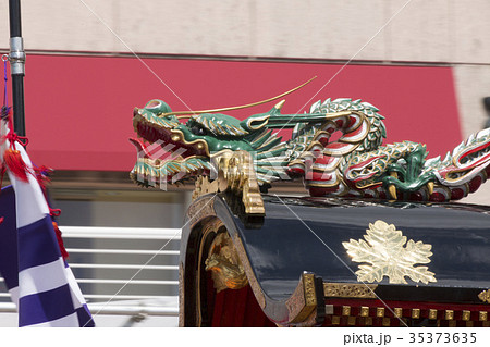 長崎くんち御座船の竜 35373635