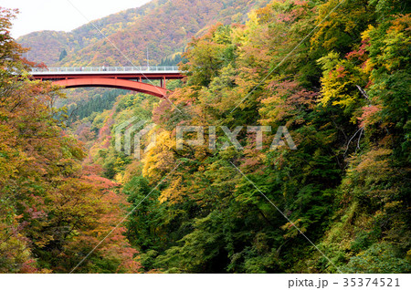 小安峡大橋　秋田県 35374521