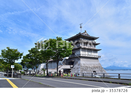 大津・なぎさ通りと滋賀県立琵琶湖文化館 35378726